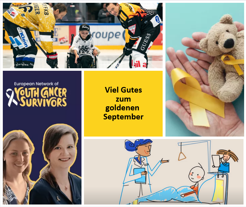 ChildCancer_CH's tweet photo. Nur noch wenige Tage bis zum Ende des «Goldenen Septembers», dem internationalen Kinderkrebsmonat. Der Dachverband und die Mitgliedsorganisationen sammelten viele schöne Momente ein.
👉 https://t.co/a1jSyxYsHv
#Kinderkrebs #Krebsforschung #spenden #TagdesTestaments https://t.co/XEVD7bKN6Q