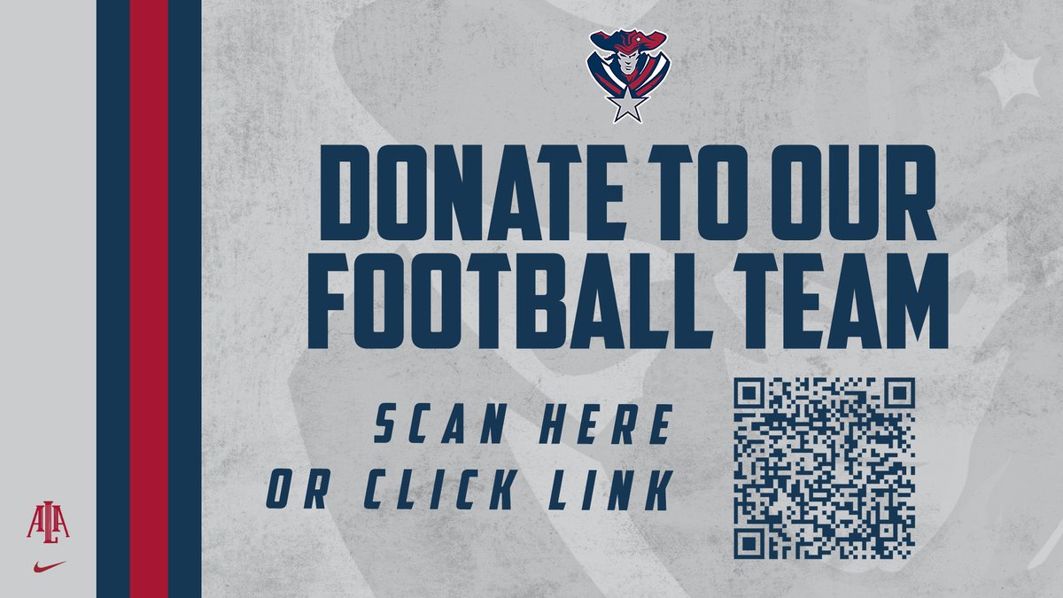ALALexFootball's tweet photo. Would you please consider donating? Your support will help us offer a higher quality experience for all of our athletes. Raising dollars for extra curricular activities is very difficult to do but is vital for our program. 
https://t.co/nI52iton1y

#GoPats🇺🇸 https://t.co/al9MWDMZoT