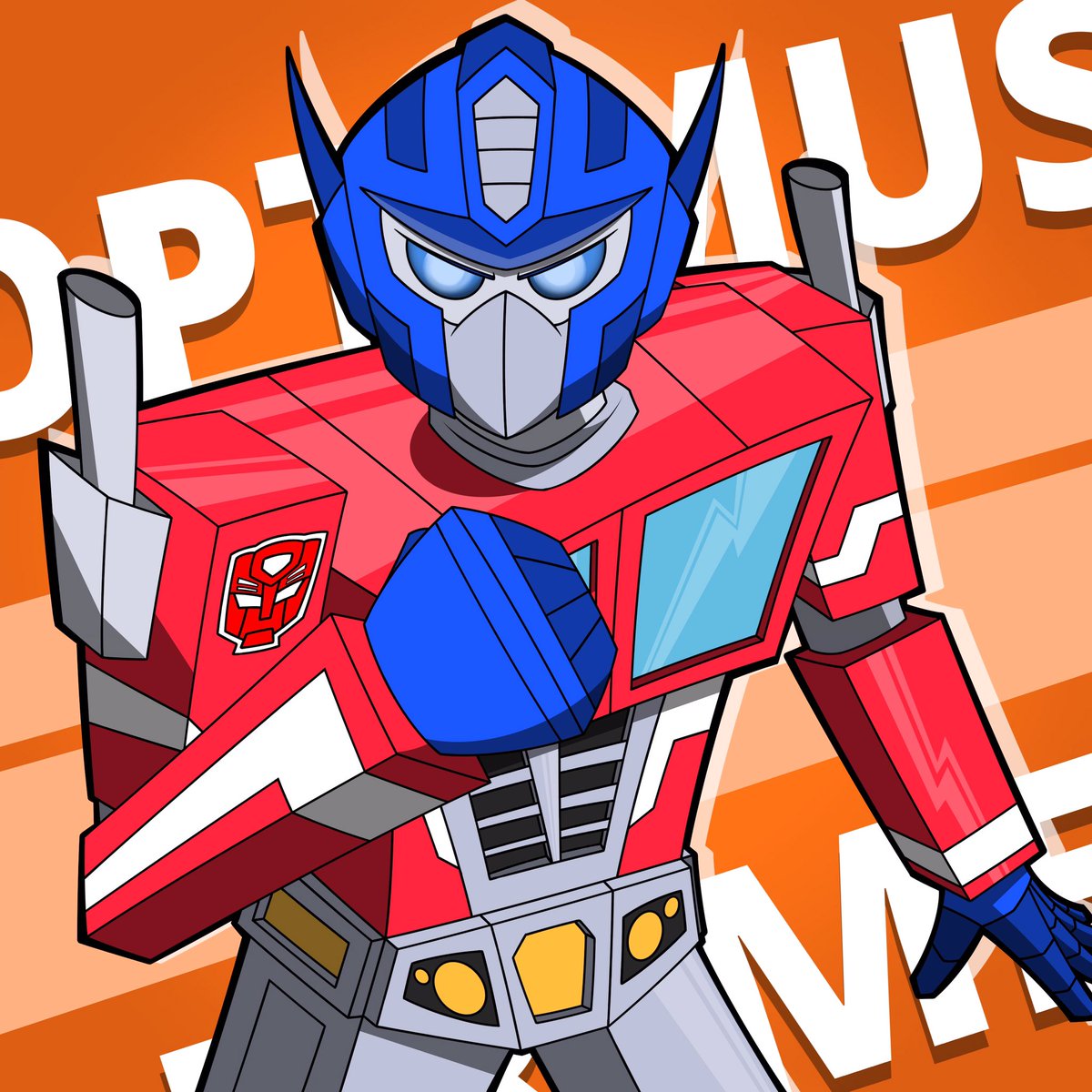 jakecreatesart's tweet photo. Here’s my take on #OptimusPrime, working on the rest of the crew…

#Transformers #Hasbro #Bumblebee https://t.co/Yi2wvnpMJ9