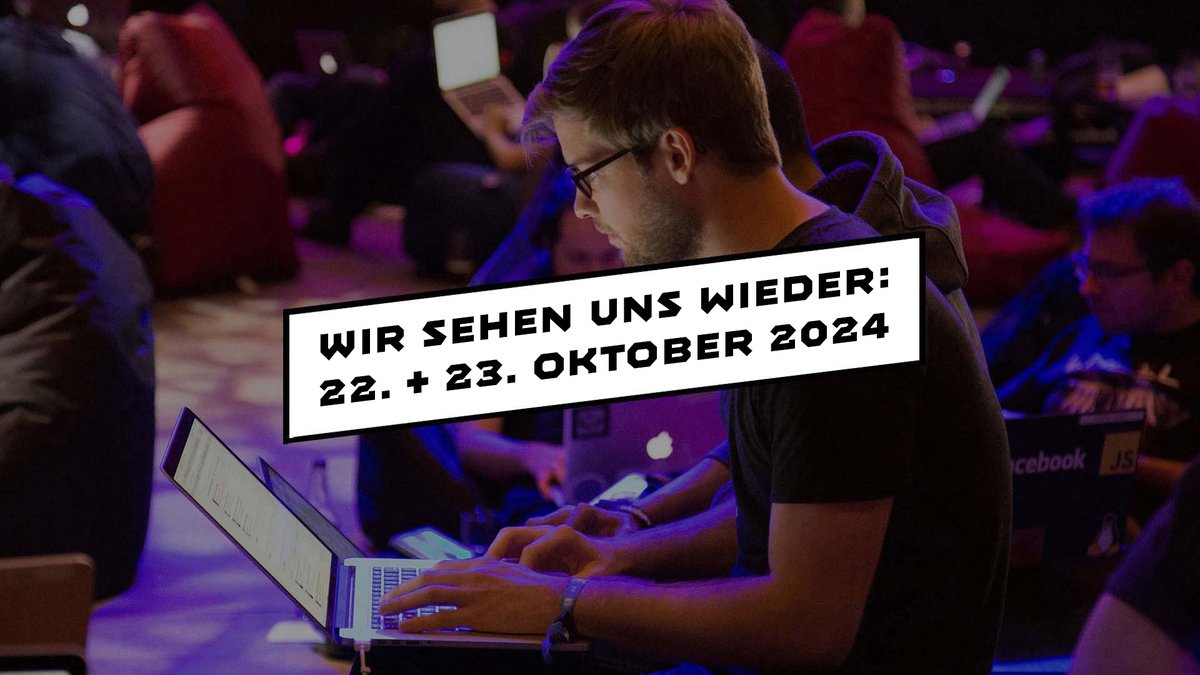 Das ging uns zu schnell... also lasst es uns doch nächstes Jahr direkt wiederholen! Wir sehen uns am 22. + 23. Oktober 2024 wieder. Notiert euch also direkt den Termin im Kalender. Groß. Mit Rotstift. Positivem Rotstift.

Danke an alle für eine großartige Konferenz 2023! #SAAconf