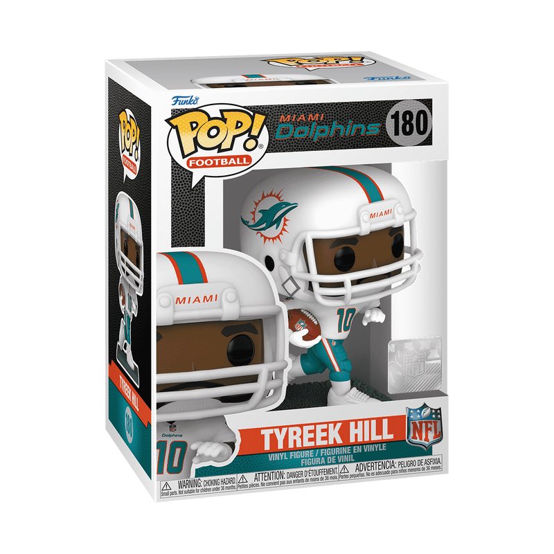 🚨GIVEAWAY🚨 In honor of Tyreek Hill being a topic of discussion this week- I will be giving away a Tyreek Hill Funko Pop figure!! 🐆 Winner will be chosen after the game on Sunday 10/1! Like Follow and Repost to enter! #FinsUp #MIAvsBUF
