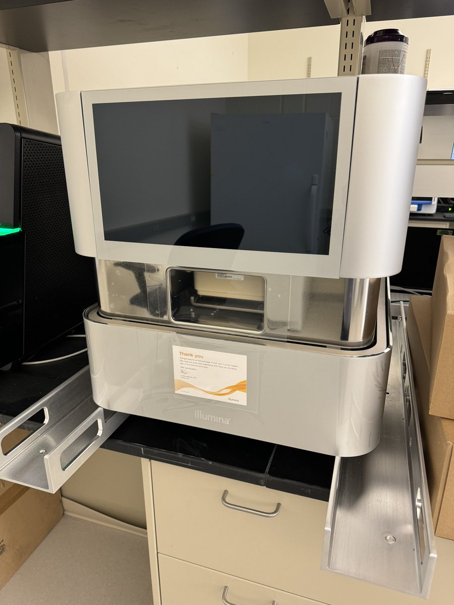 Newest toy in the lab. Hello <a href="/illumina/">Illumina</a> NextSeq2000!