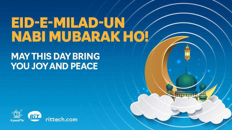 As Eid-e-Milad draws near we want to extend our warmest and heartfelt wishes to all our Muslim colleagues, clients, and friends around the world marking this significant occasion.

Eid-e-Milad Mubarak to you and your family!
#Eid-e-Milad #Reflection #RITTech