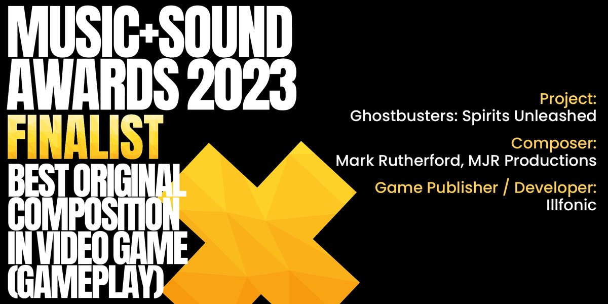 MASAwards's tweet image. #MASAwards Finalist (5/6) Mark Rutherford, MJR Productions -  Ghostbusters: Spirits Unleashed @IllFonic👏