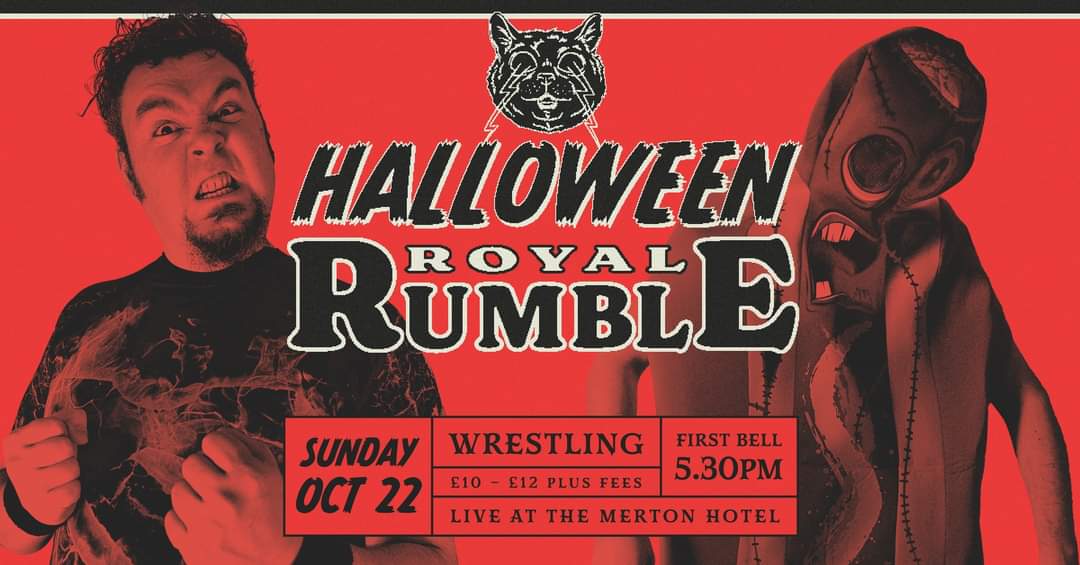 👑 Get Ready to Rumble at the CIWW Wrestling Royal Rumble Halloween Season Finale at The Merton Hotel! 👑

Sunday, October 22 @ The Merton Hotel

First bell: 5.30 pm | Finishes: about 7 pm

Tickets on Eventbrite, search CIWW
