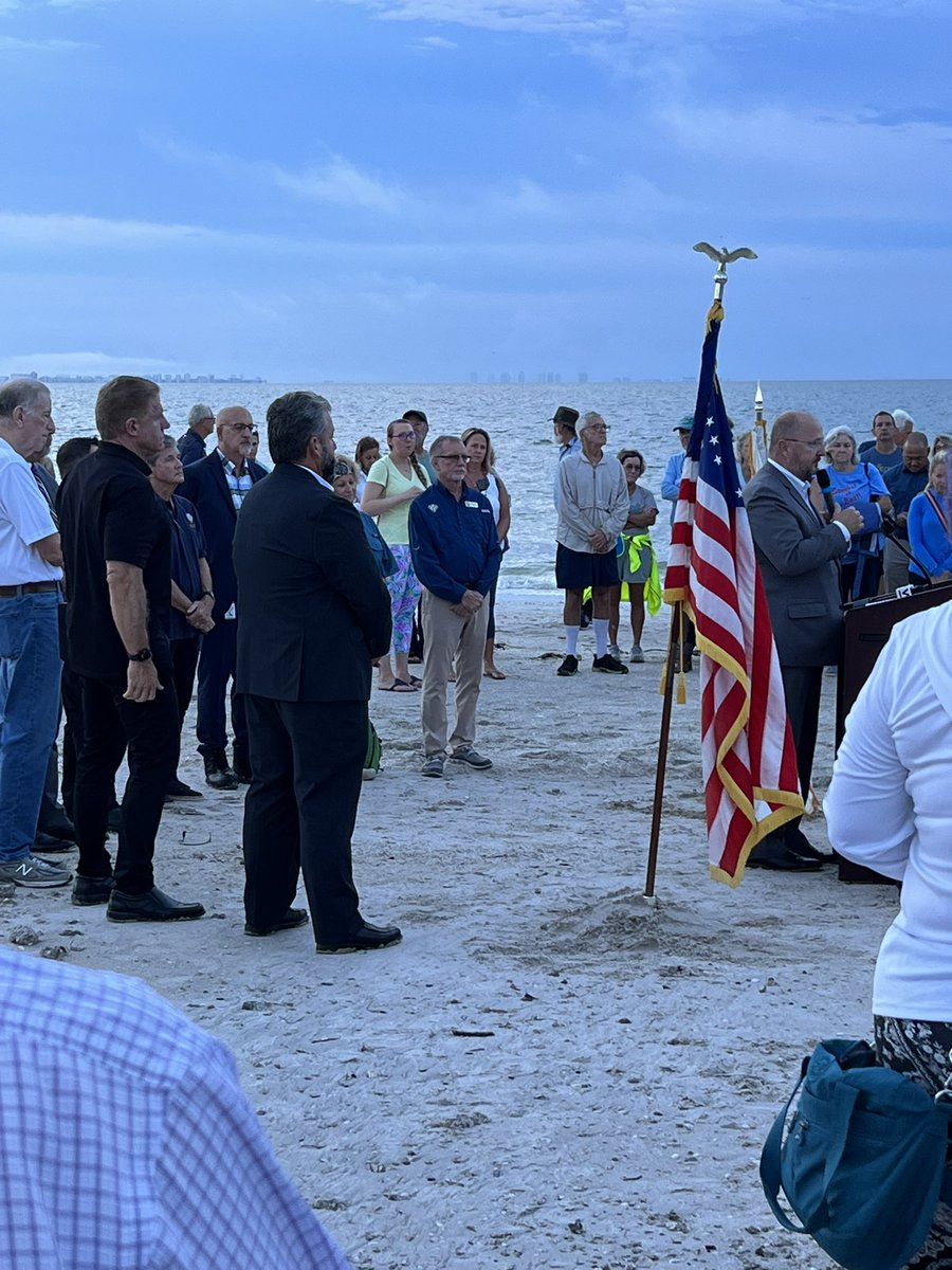 America88's tweet image. 365 days later in rememberance of Hurricane Ian! Started the morning on Sanibel, followed by speaking with the Healthy Lee Coalition at Heights Center, and rounded out on Fort Myers Beach. Recovering together every day! The only direction is forward! #SWFLStrong #LeeHealthStrong