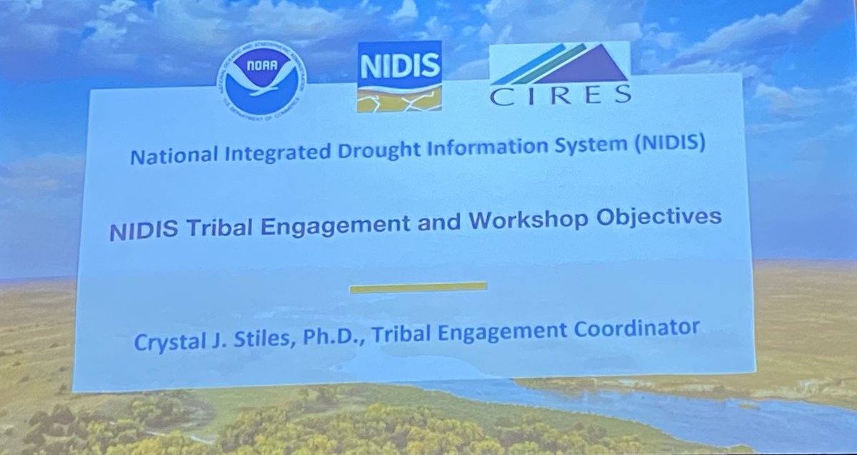 Finishing up last day of ⁦<a href="/NOAA/">NOAA</a>⁩ ⁦@DroughtGov⁩ workshop on #Tribal engagement and partnerships to address #drought. Great talks, working groups, and relationship building! Thanks to #Confederated Salish and Kootenai Tribes - Flathead Indian Reservation for hosting us!
