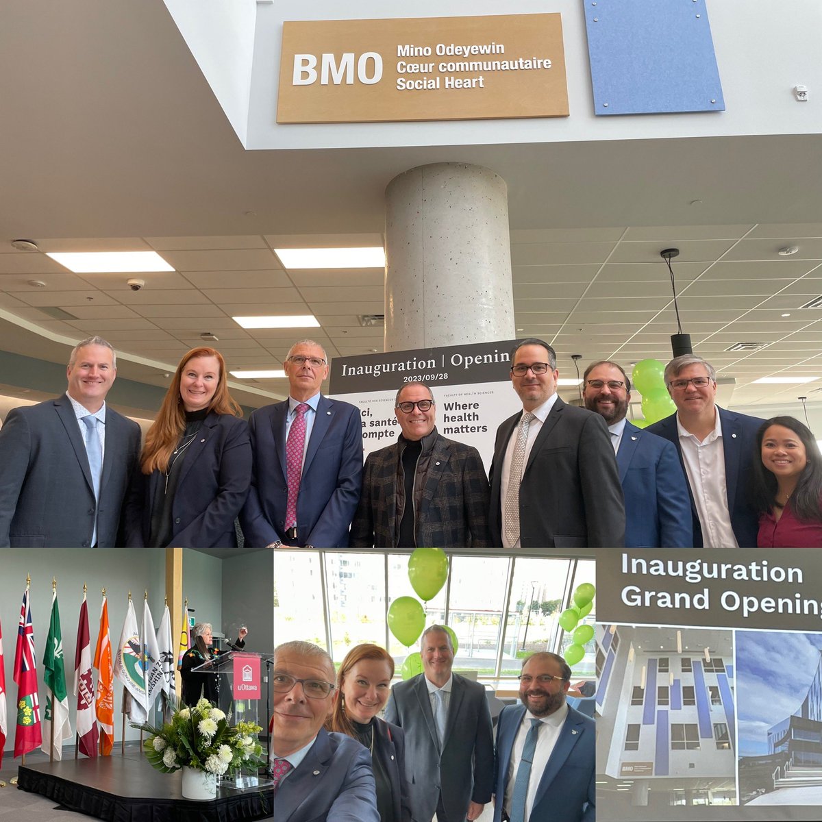 Beautiful morning celebrating  with <a href="/uOttawa/">Université d'Ottawa | University of Ottawa</a> <a href="/vittoriop19/">Vittorio Pellegrino</a> <a href="/campagna_rick/">rick campagna</a> <a href="/OAbouzaher/">Omar Abouzaher</a> <a href="/BMO/">BMO</a> #proudtoworkatbmo #growthegood