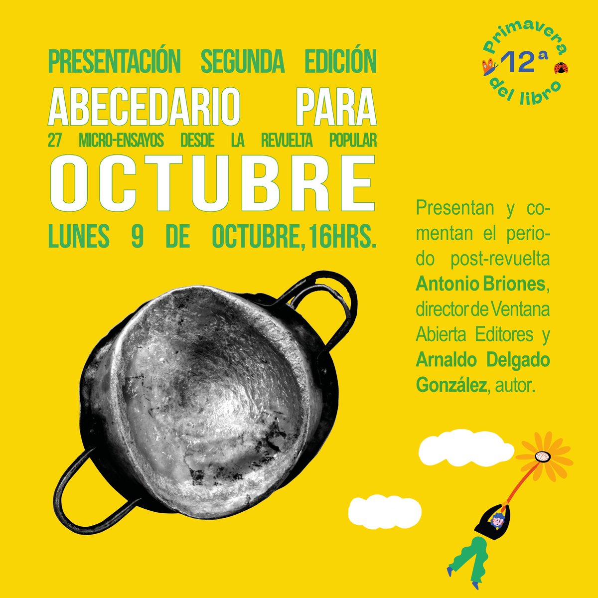 9 Octubre Primavera del Libro <a href="/todalaculturacl/">Toda la Cultura CL</a> <a href="/Culturas_RM/">Cultura Metropolitana</a> <a href="/brionesantonio/">Eduardo Antonio Briones Mindiola</a> Parque Inés de Suárez #Providencia