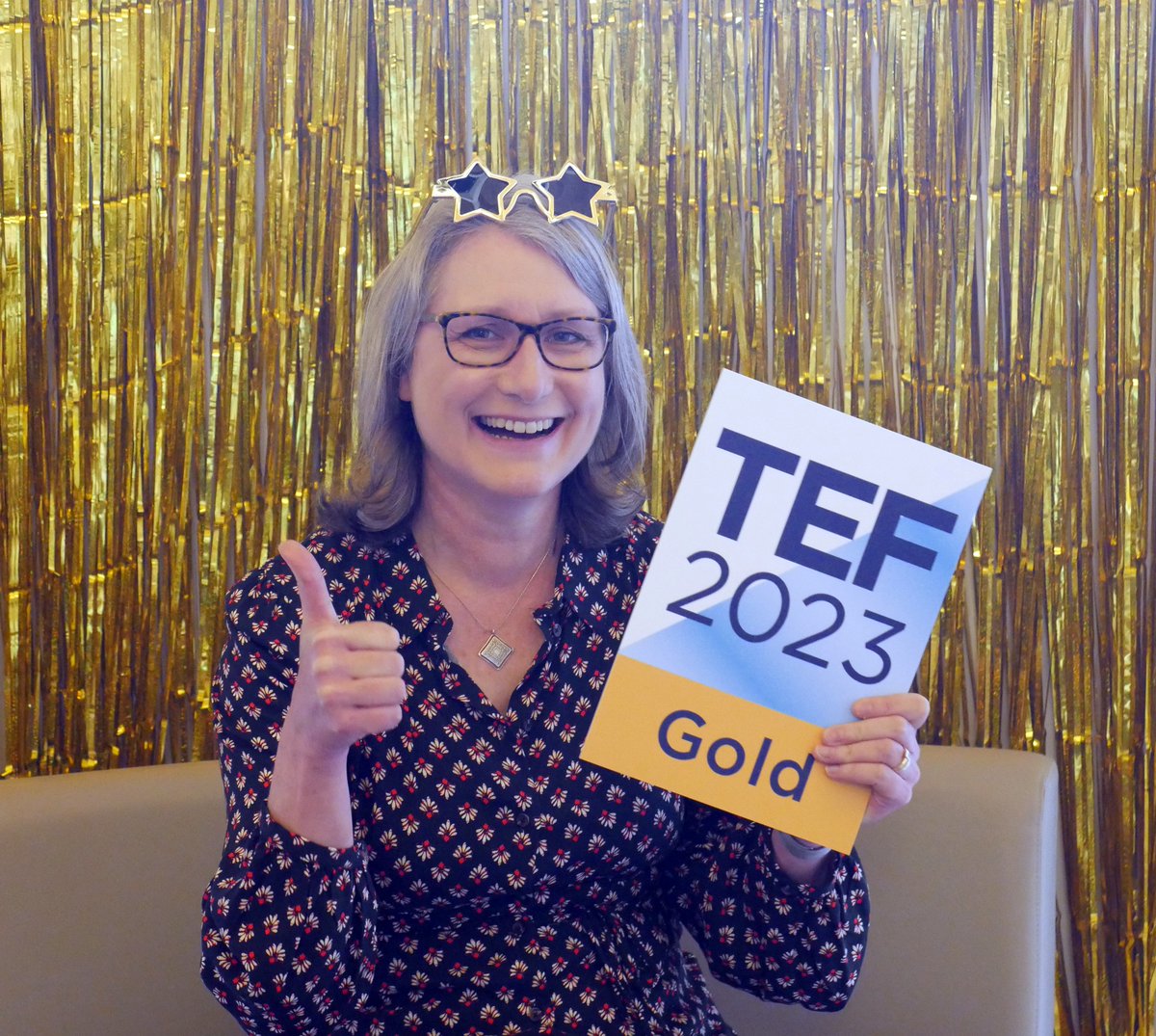 Celebrating Marjon being awarded Gold in the Teaching Excellence Framework (TEF) 2023 ⭐️ Full story: marjon.ac.uk/about-marjon/n…