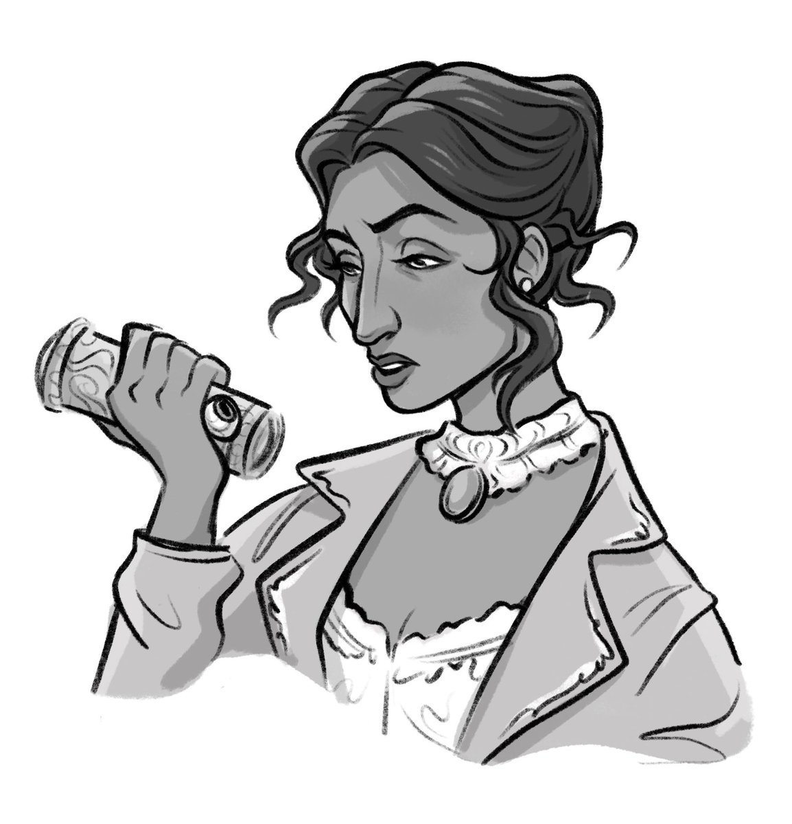 becpng's tweet photo. popping in to post a few #CandelaObscura needle &amp; thread character sketches I’ve accumulated, happy last thursday of the month to all who celebrate!!! #CriticalRole https://t.co/Omu4DQ4OiA