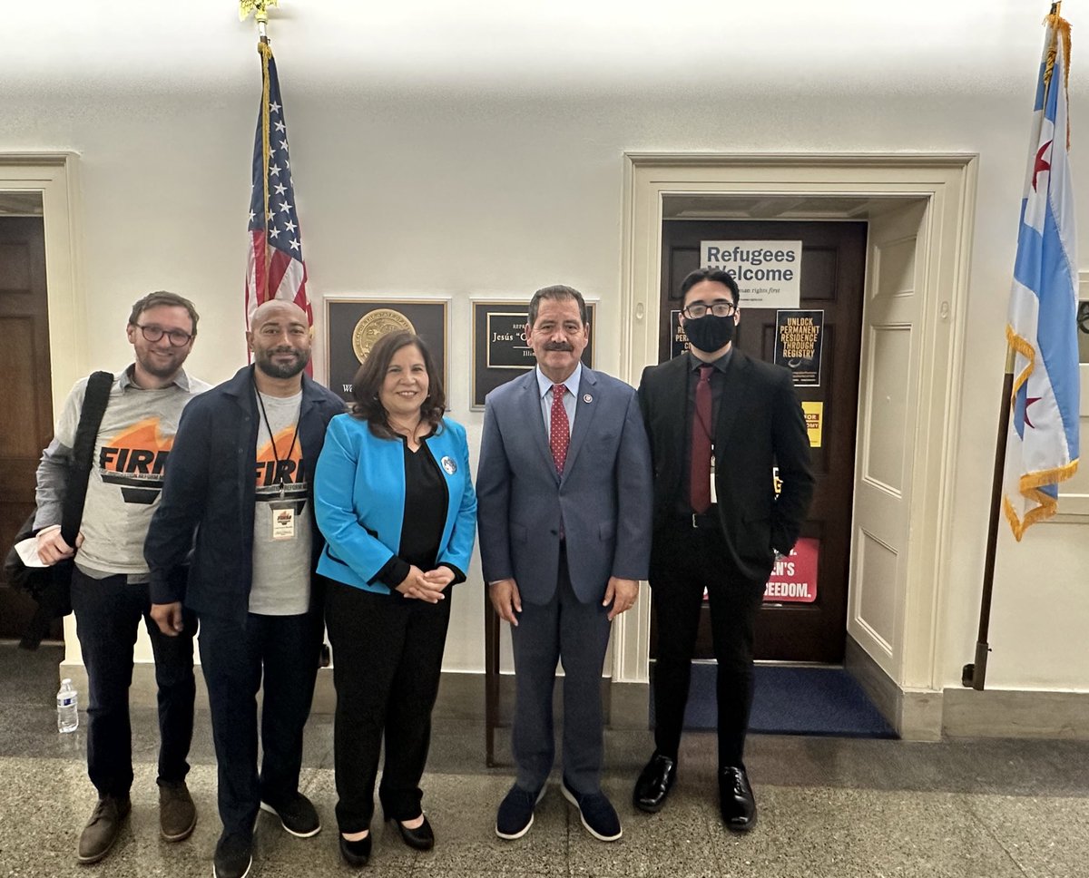 icirr's tweet photo. TODAY: ICIRR & FIRM on the Hill in DC!
We joined @CHIRLA and @pilsenneighbors/@gamalielnetwork for a meeting with @RepChuyGarcia to discuss how we can work together to #UpdateTheRegistry and win #CitizenshipForAll! https://t.co/9vQrI9PF3q