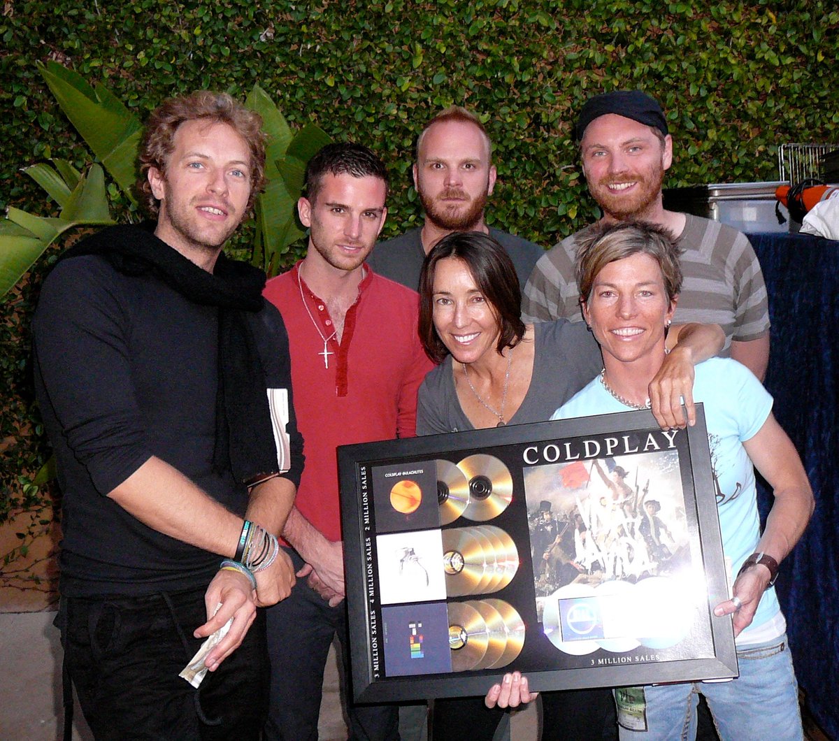 Met <a href="/coldplay/">Coldplay</a> 14-ish years ago. They are honestly the most caring band about people and our planet. They had about 100 messages of sustainability for the whole audience to know their tickets helped support healing our planet.  #ColdplaySanDiego