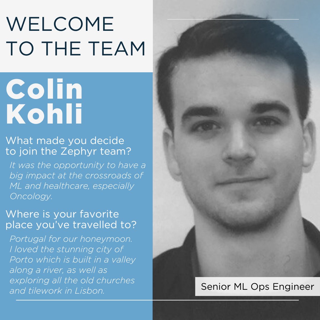 Meet Colin Kohli! As a Senior ML Ops Engineer, Colin will be building our ML platform to be fast, observable, and reliable. Colin works on designing and implementing our pipelines and being in close collaboration with our very talented engineering teams. Welcome to the #team!