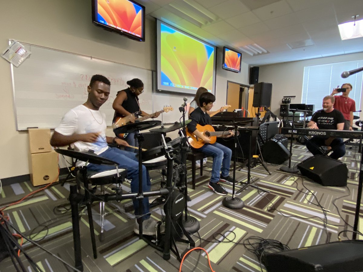 Creative Performance Chamber Ensemble for Music Education majors at USF #music #musiceducation