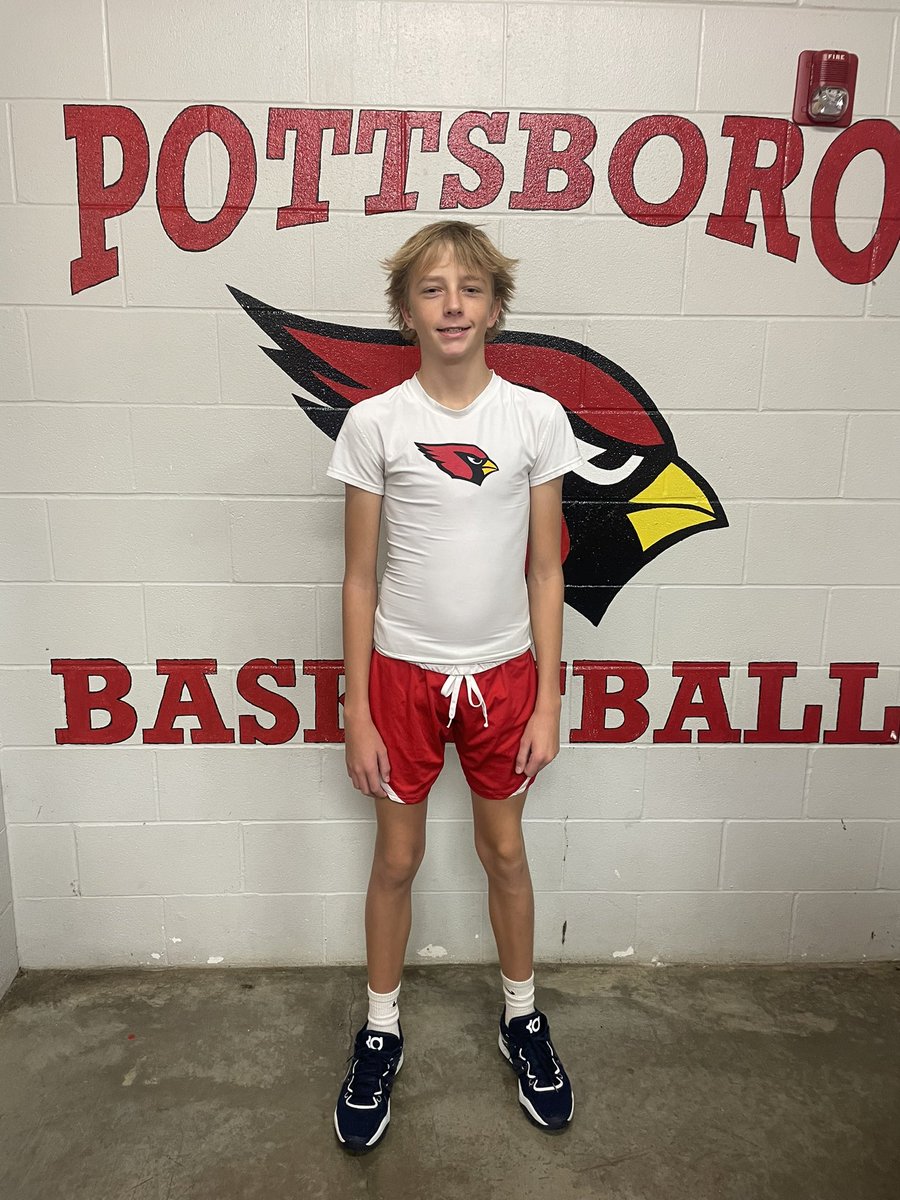 Ryder Barnett is Hooper of the Week for September 25-29th. Never misses a workout and works hard everyday.