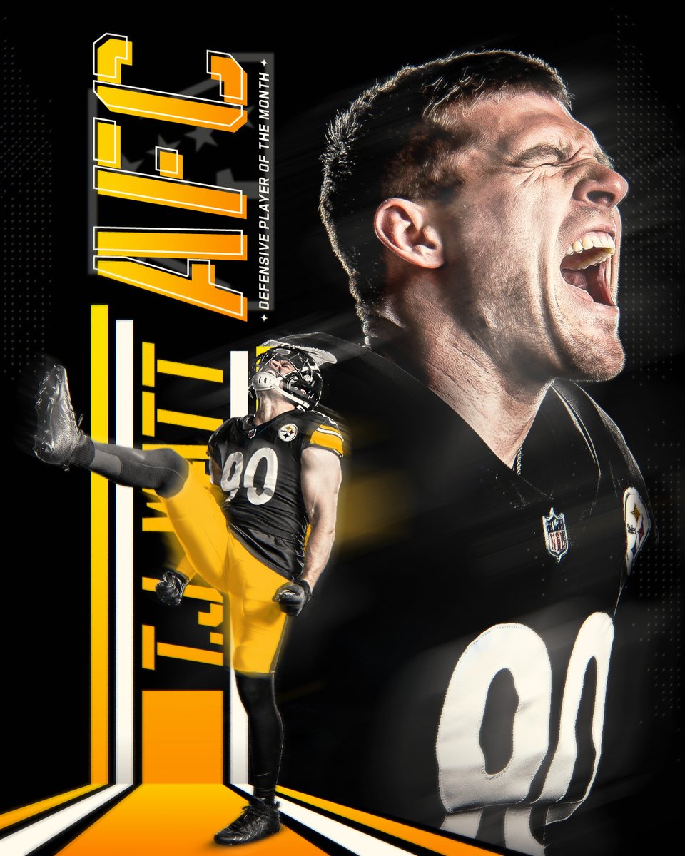 .<a href="/_TJWatt/">TJ Watt</a> has been named AFC Defensive Player of the Month for September!

📝: bit.ly/3ZzVo7a