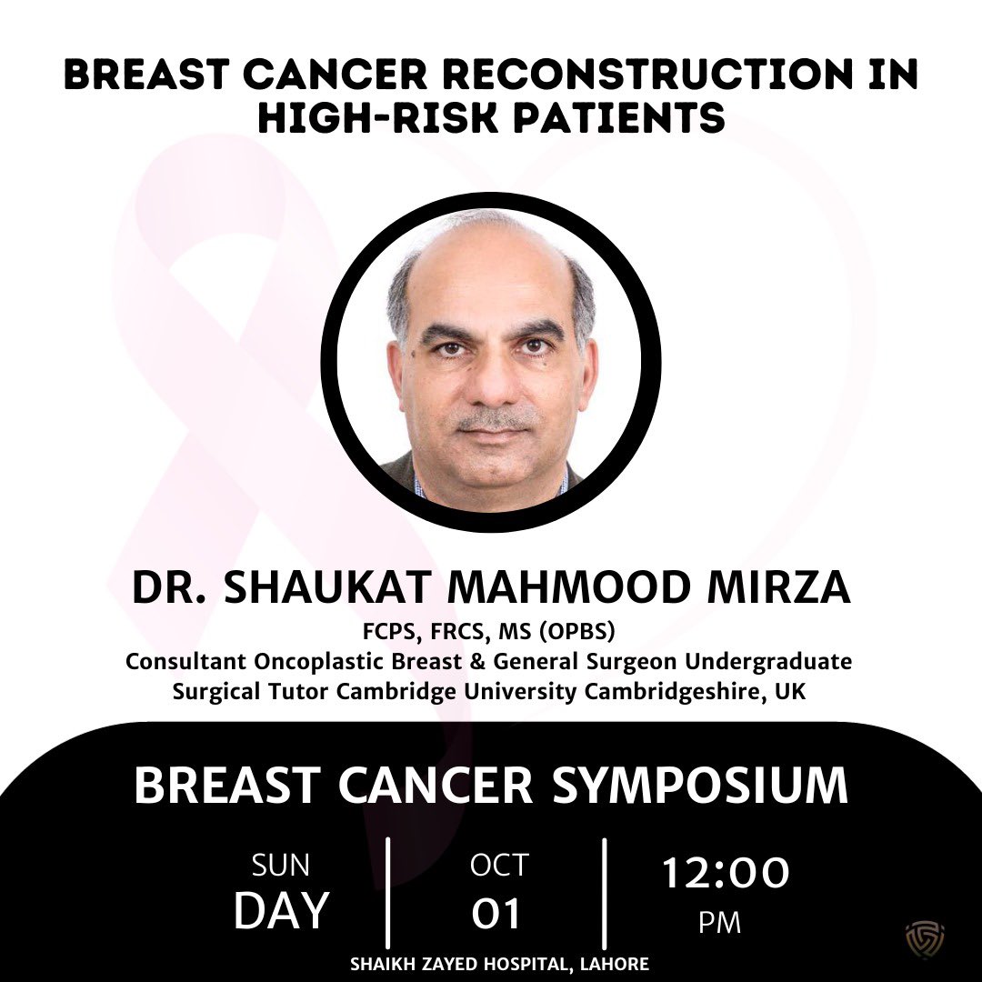 Haroon Javaid Majid (@hjmajid) on Twitter photo Breast Cancer Symposium
Oct 01, 2023 (Sunday) 8 am
Kidney Center Auditorium
Shaikh Zayed Hospital, Lahore!
Register Now! Register Free!
bit.ly/breastcancersy…
<a href="/khalifadebating/">Khalifa Debating Society</a> <a href="/KSRCSKZ/">Khalifa Scientific and Research Club (KSRC)</a> <a href="/SKBZMDC/">Shaikh Khalifa Bin Zayed Al Nahyan Medical College</a> <a href="/into_thekitchen/">Muzna Ali Khan</a> <a href="/DrZareenSays/">Zareen Fatima</a> <a href="/SeharNa19/">Sehar Nadeem</a> <a href="/SatraSehar/">Sattra Sehar</a> <a href="/mzaeemkhalid/">Muhammad Zaeem Khalid</a> Breast Cancer Symposium
Oct 01, 2023 (Sunday) 8 am
Kidney Center Auditorium
Shaikh Zayed Hospital, Lahore!
Register Now! Register Free!
bit.ly/breastcancersy…
<a href="/khalifadebating/">Khalifa Debating Society</a> <a href="/KSRCSKZ/">Khalifa Scientific and Research Club (KSRC)</a> <a href="/SKBZMDC/">Shaikh Khalifa Bin Zayed Al Nahyan Medical College</a> <a href="/into_thekitchen/">Muzna Ali Khan</a> <a href="/DrZareenSays/">Zareen Fatima</a> <a href="/SeharNa19/">Sehar Nadeem</a> <a href="/SatraSehar/">Sattra Sehar</a> <a href="/mzaeemkhalid/">Muhammad Zaeem Khalid</a>