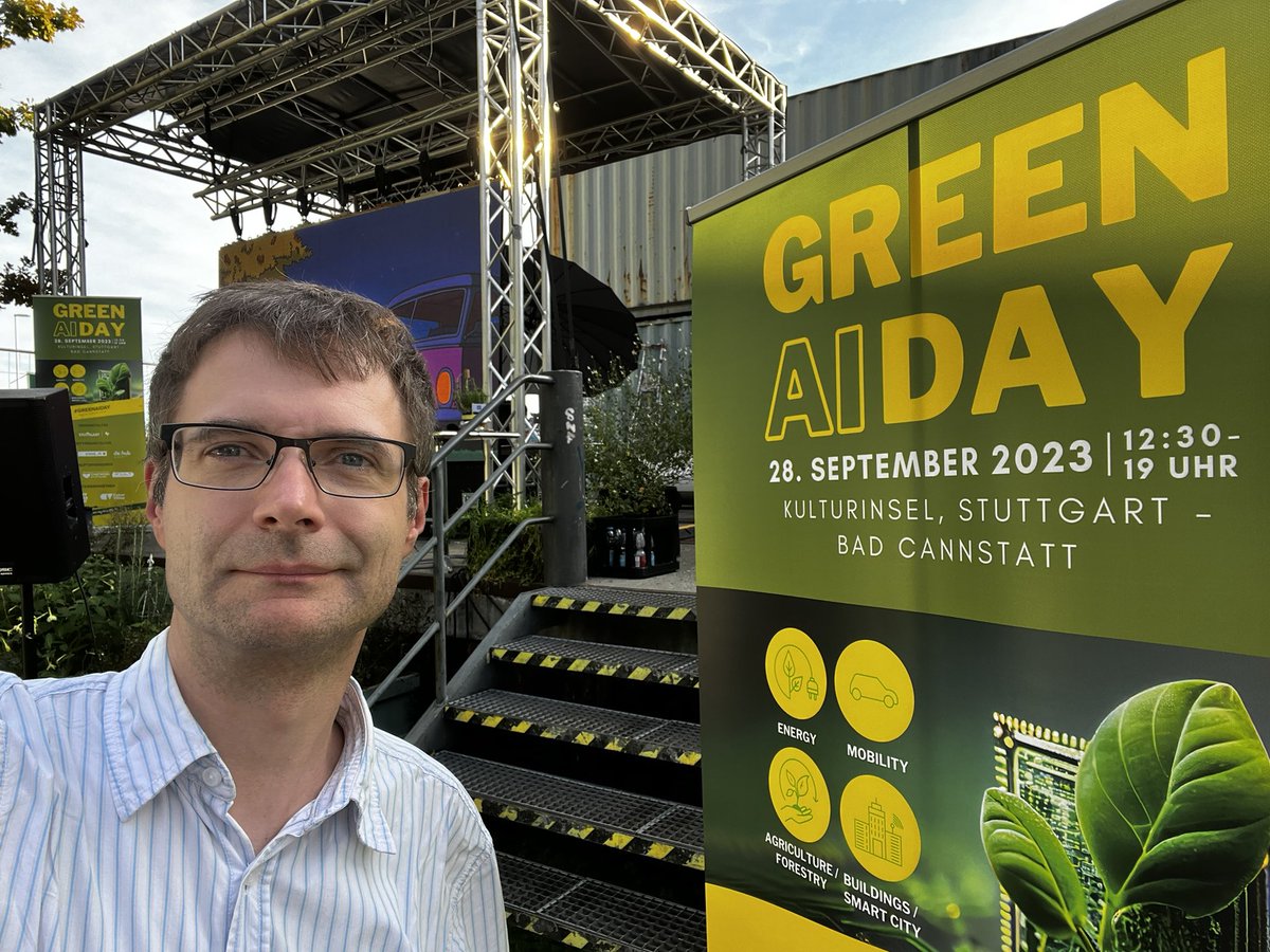 Heute beim ersten Green AI Day der @WRS_GmbH

Danke für das sehr inspirierenden Programm!

#startup #Nachhaltigkeit