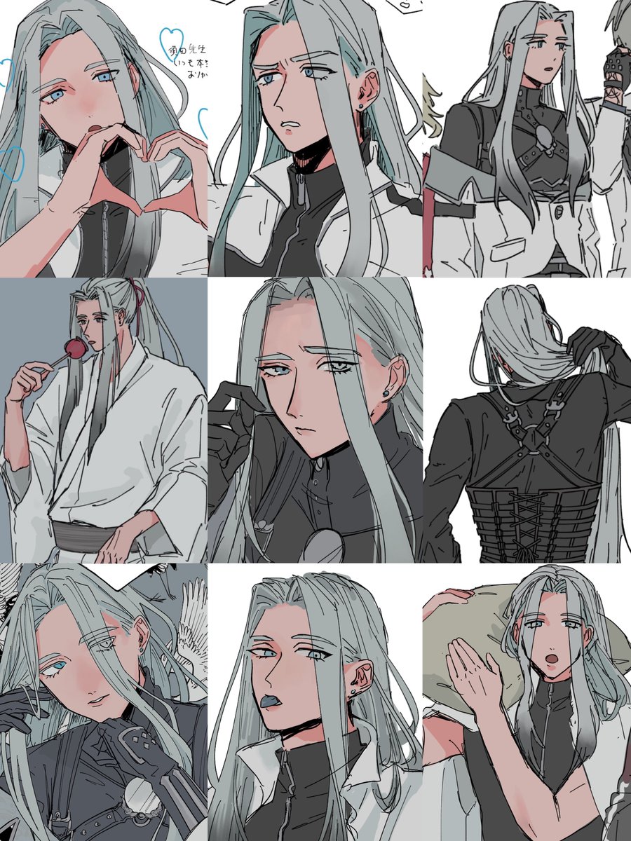 ◆ 手描きイラスト ◆ 刀剣乱舞　つるいち　眼鏡　スーツ　FA お取り置き 刀剣乱舞 【手描きイラスト】 姫鶴一文字 / 刀剣乱舞 【ファンアート