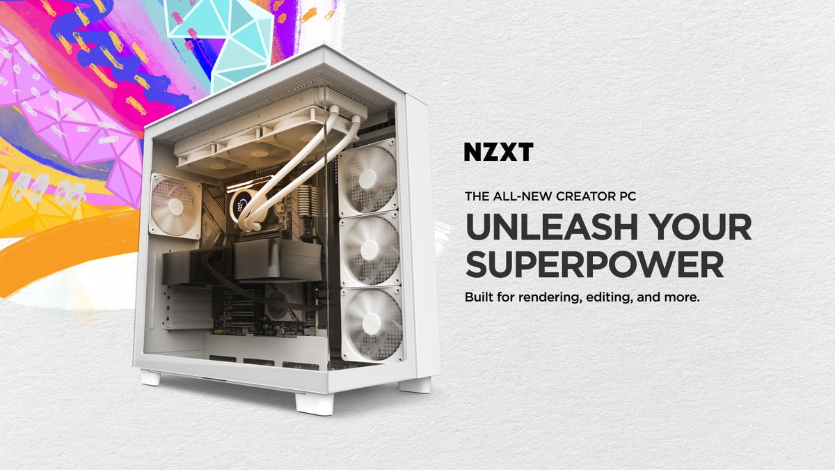 Introducing the all-new Creator PC lineup! From 3D rendering to video editing to simulations and scientific computations, these PCs are specifically designed for creators. 💡 Learn more at nzxt.co/creatorpc