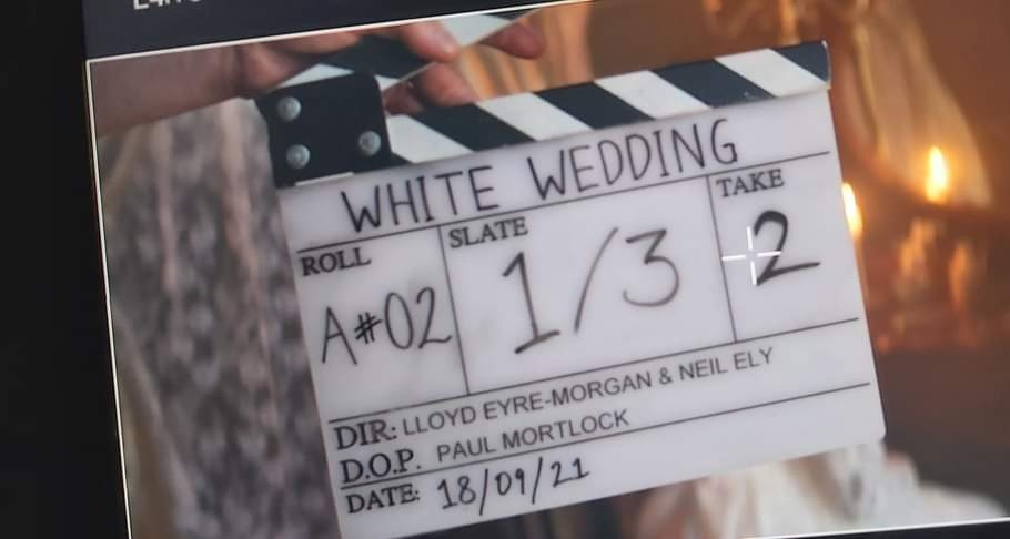 #ThrowbackThursday #BTS 'White Wedding' dropping on #YouTube very soon. #Horror #Musical #Fantasy @EyreAndEly @lemfilms