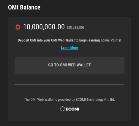 ecomi_'s tweet photo. OMI Update:
You can now view your $OMI token balance inside the @veve_official web app 🥳
Simply Log in > Settings > My Wallet
#DigitalCollectibles #crypto #ECOMIFam https://t.co/38SxXigixg