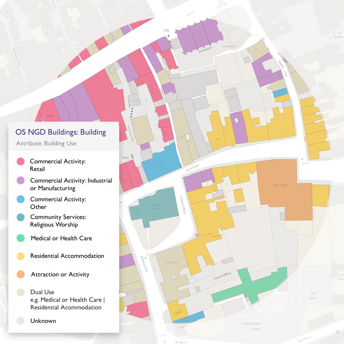 OrdnanceSurvey's tweet photo. It's been one year since the OS National Geographic Database launched - bringing together the authoritative geographic data for GB into one place. π
It's enabled customers and #OSPartners to have new and easier access to location data. #SeeABetterPlace https://t.co/Ynm4qkZc9d