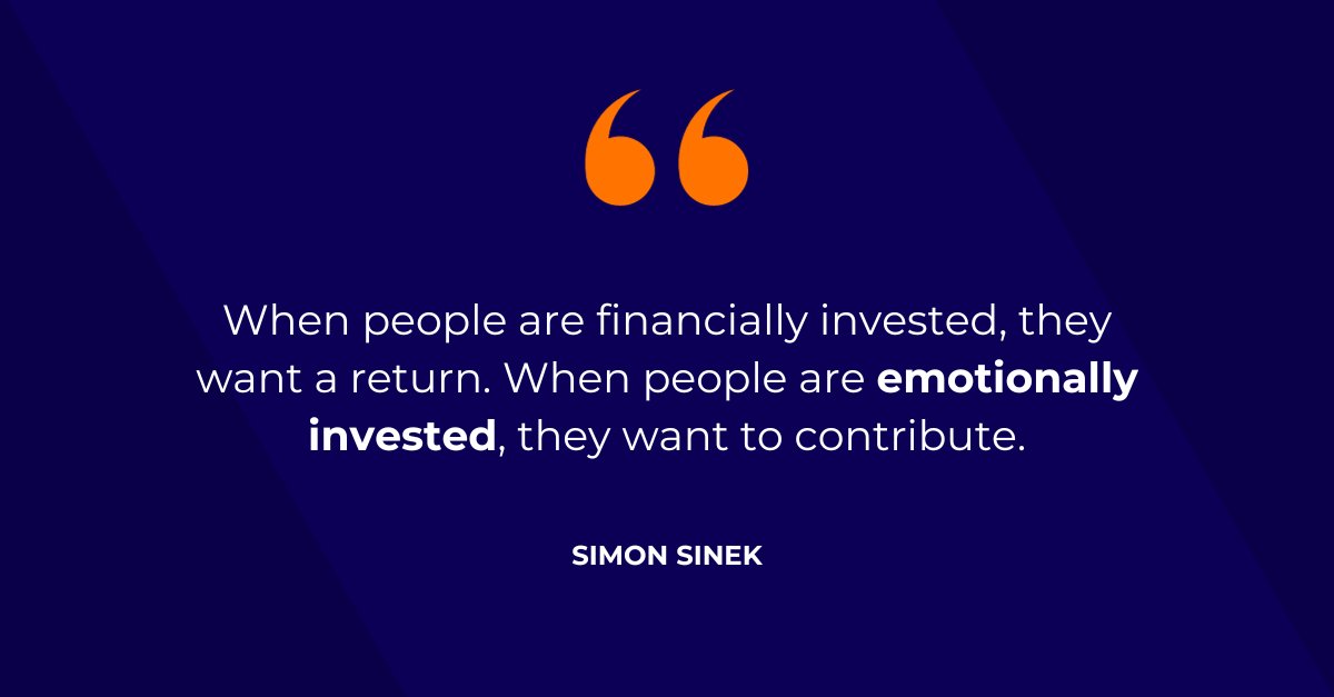 WotterGroup's tweet photo. When people are financially invested, they want a return. When people are emotionally invested, they want to contribute.

Driving real employee engagement starts with listening. Want insights on better understanding distributed teams? Let's connect! #employeeengagement https://t.co/Kx3lfkZ8Bj