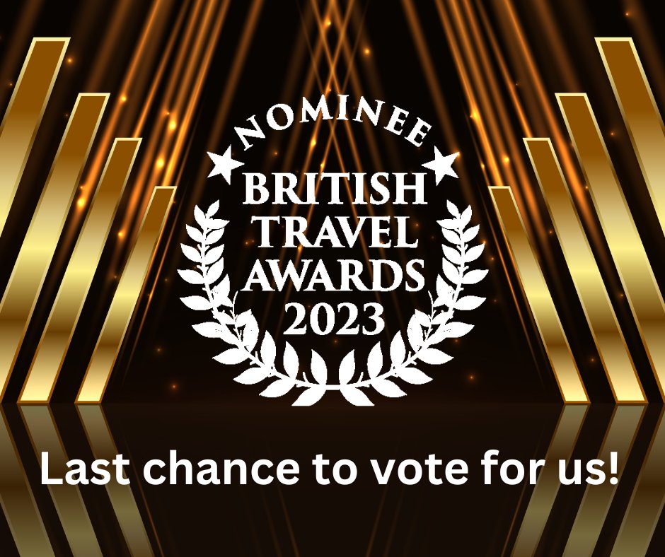 Love our holidays? We'd love your vote!

We've been recognised as a nominee at 2023's <a href="/BritTravAwrds/">British Travel Award</a> for Best Travel Company for Singles Holidays and Best Travel Company for Special Interest Holidays.

Vote at: britishtravelawards.com/btaform.php?no…

Thank you 🙏
#BritishTravelAwards #Awards