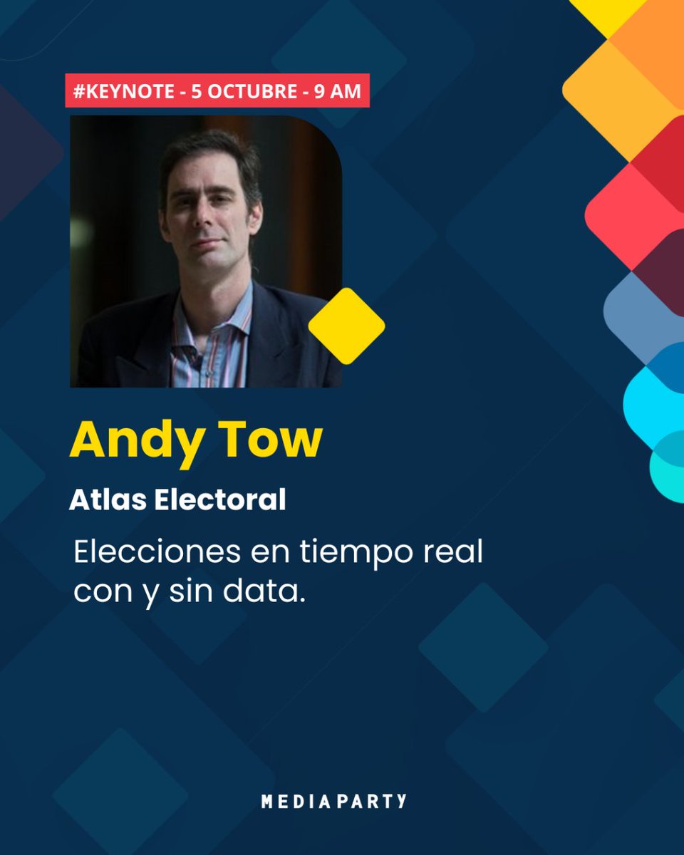 mediapartyorg's tweet photo. @pilhofer @CCKonex @jkeefe @nytimes @BrigitteTousi @huggingface @pcheung630 @publicintegrity @vanis @TheIntlFund @chaniguyot de @redaccioncomar: "Cómo la IA va a ayudarnos a hacer un periodismo más humano".

@andy_tow de Atlas Electoral "Elecciones en tiempo real con y sin data".

5, 6 y 7 de octubre en @CCKonex ✨
Registrate GRATIS y mirá la programación en https://t.co/7WiNd8beFH https://t.co/b6Io92k2az