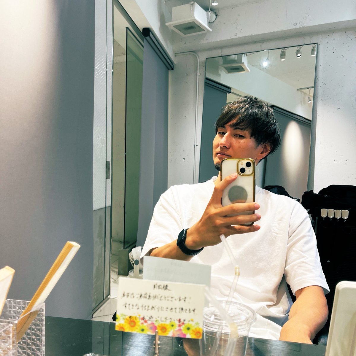 新IJKでカット&amp;カラー。もさってた髪を綺麗にしてもらいました。移転おめでとうございます🎉<a href="/BeautyChoki2/">芝原俊輔【5業種経営社長】IJK GROUP代表</a>