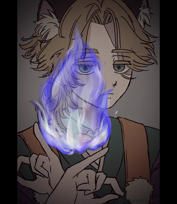 乾青宗  /  燃ユル幻影  狸ノ灯火#東卍FA  #梅松竹の美術館 