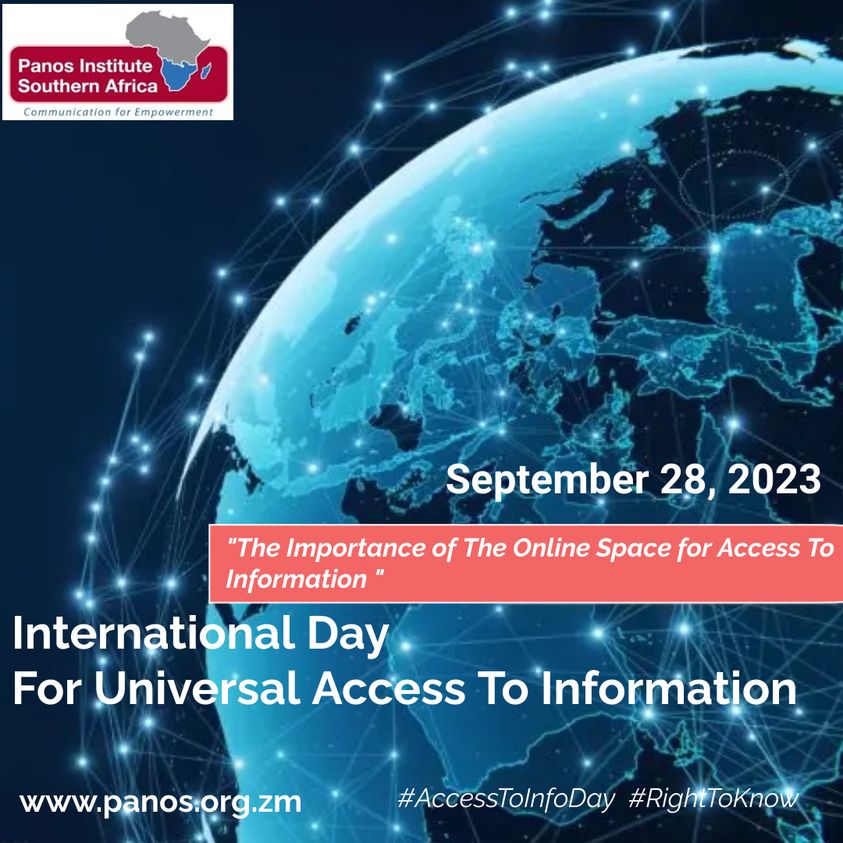 Panos_PSAf's tweet photo. To commemorate #IDUAI2023 , we issued a statement calling on governments and other stakeholders to collaborate in putting in place measures, systems to address barriers to the use of online spaces for #AccessToInformation  https://t.co/vYLQXsM6cH #AccessToInfoDay #RightToKnow https://t.co/2yB6yrg9VK