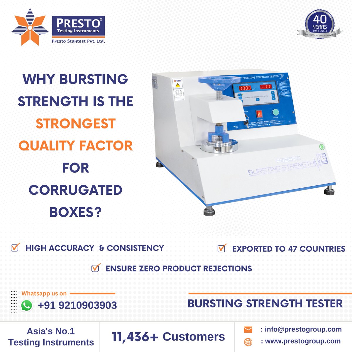 Presto Stantest Private Limited tweet media