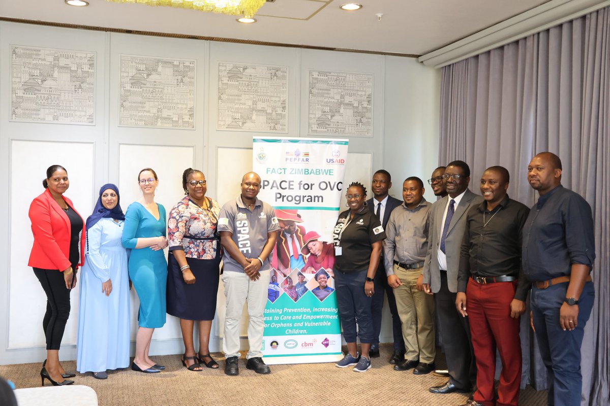 FACTzim's tweet photo. Celebrating another milestone!!
We are happy to have witnessed the handover of the Orphans and Vulnerable Children Management Information System (OVC-MIS) from Data. FI as part of @USAID/@UsaidZimbabwe drive on localization. https://t.co/J0P6fYtPlR