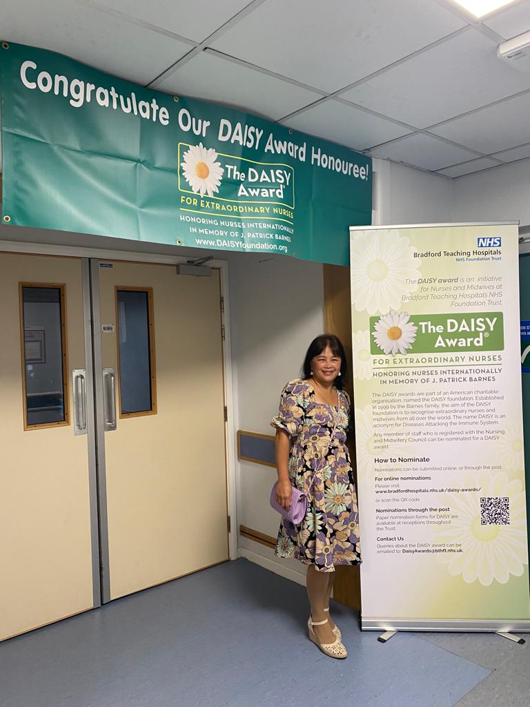 Wd33/24 Annette Fox Unit @BTHFT (@w24bri) on Twitter photo <a href="/W24bri/">Wd33/24 Annette Fox Unit <a href="/BTHFT/">Bradford Teaching Hospitals NHS FT</a></a>, we are overwhelmed and proud to announce our 2nd Daisy award, Winner Melbourne Batayola, for amazing care provided to our patients and relatives. exceptional Nurses @BTHFT @Mel_Pickup
<a href="/dawe_samantha/">Samantha Jane Dawe</a>
<a href="/DAISY4Nurses/">DAISY Foundation</a> <a href="/W24bri/">Wd33/24 Annette Fox Unit <a href="/BTHFT/">Bradford Teaching Hospitals NHS FT</a></a>, we are overwhelmed and proud to announce our 2nd Daisy award, Winner Melbourne Batayola, for amazing care provided to our patients and relatives. exceptional Nurses @BTHFT @Mel_Pickup
<a href="/dawe_samantha/">Samantha Jane Dawe</a>
<a href="/DAISY4Nurses/">DAISY Foundation</a>