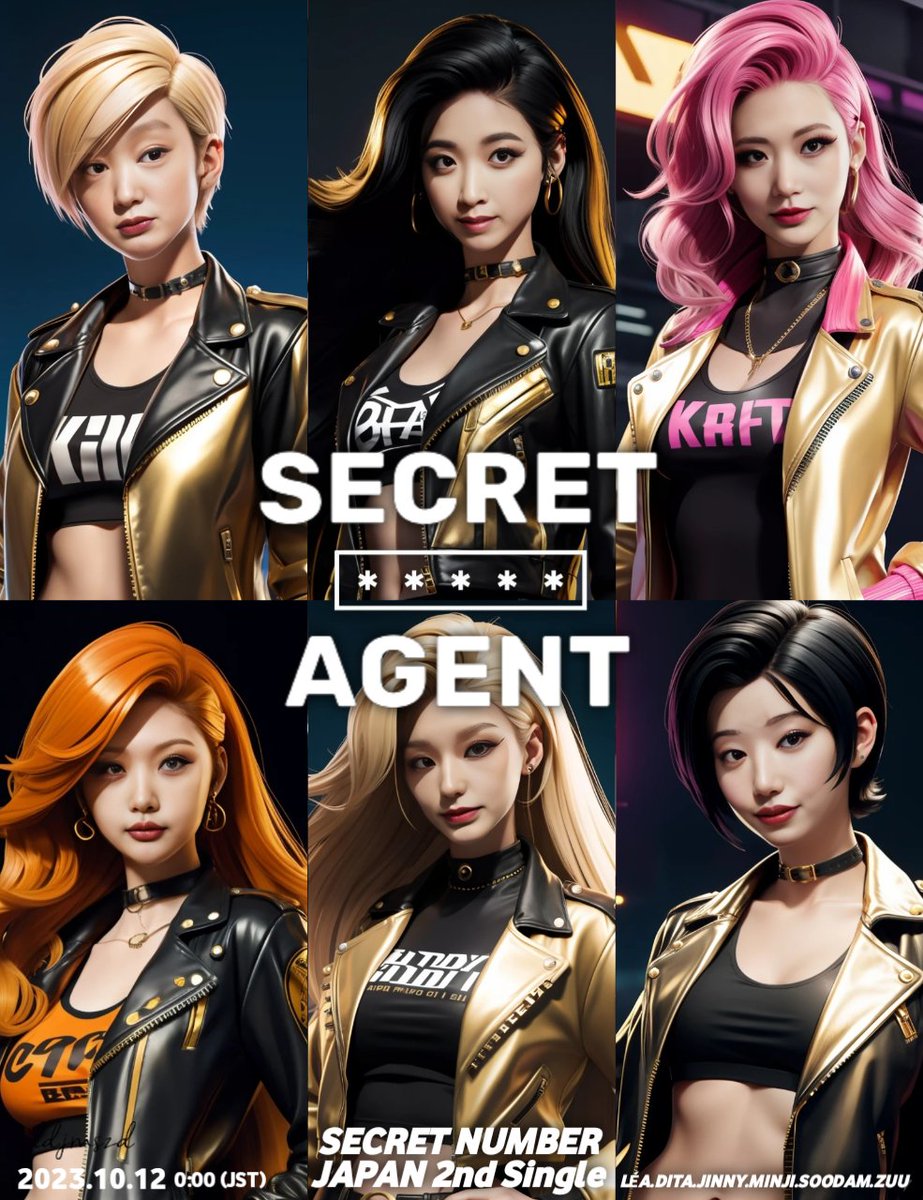 ldjmszd's tweet photo. [*****]
SECRET NUMBER(シークレットナンバー)
JAPAN 2nd Single
“SECRET AGENT” Photo Teaser 2

Release on 2023.10.12 0:00(JST)

#SECRET_NUMBER
#シークレットナンバー 
#SECRET_AGENT https://t.co/2dzhMUsBCc