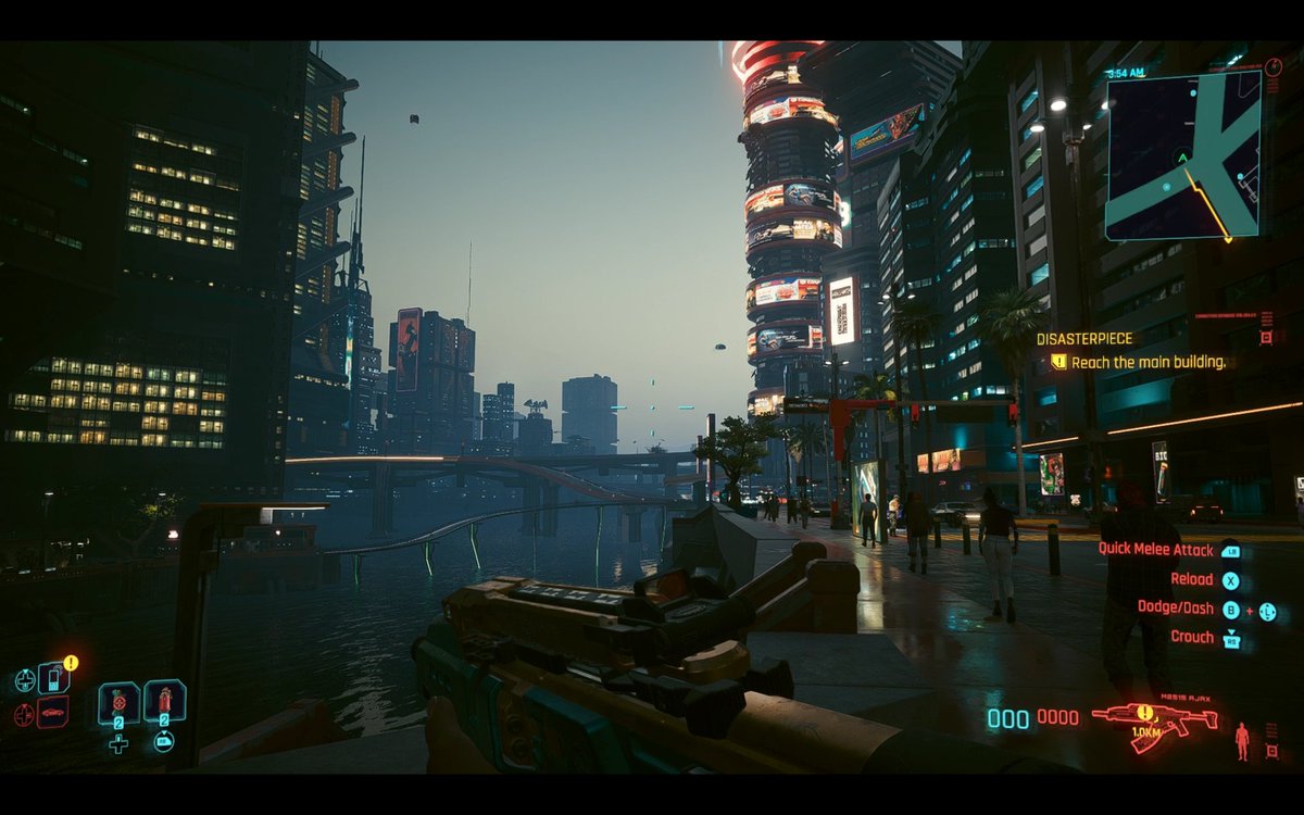 Ant_Trinchillo's tweet photo. #Cyberpunk2077 #SteamLink #NvidiaDLAA #PathTracing #RayTracing #PCGaming #RemotePlay #Samsung #SuperAMOLED https://t.co/X9IAuTOsx9