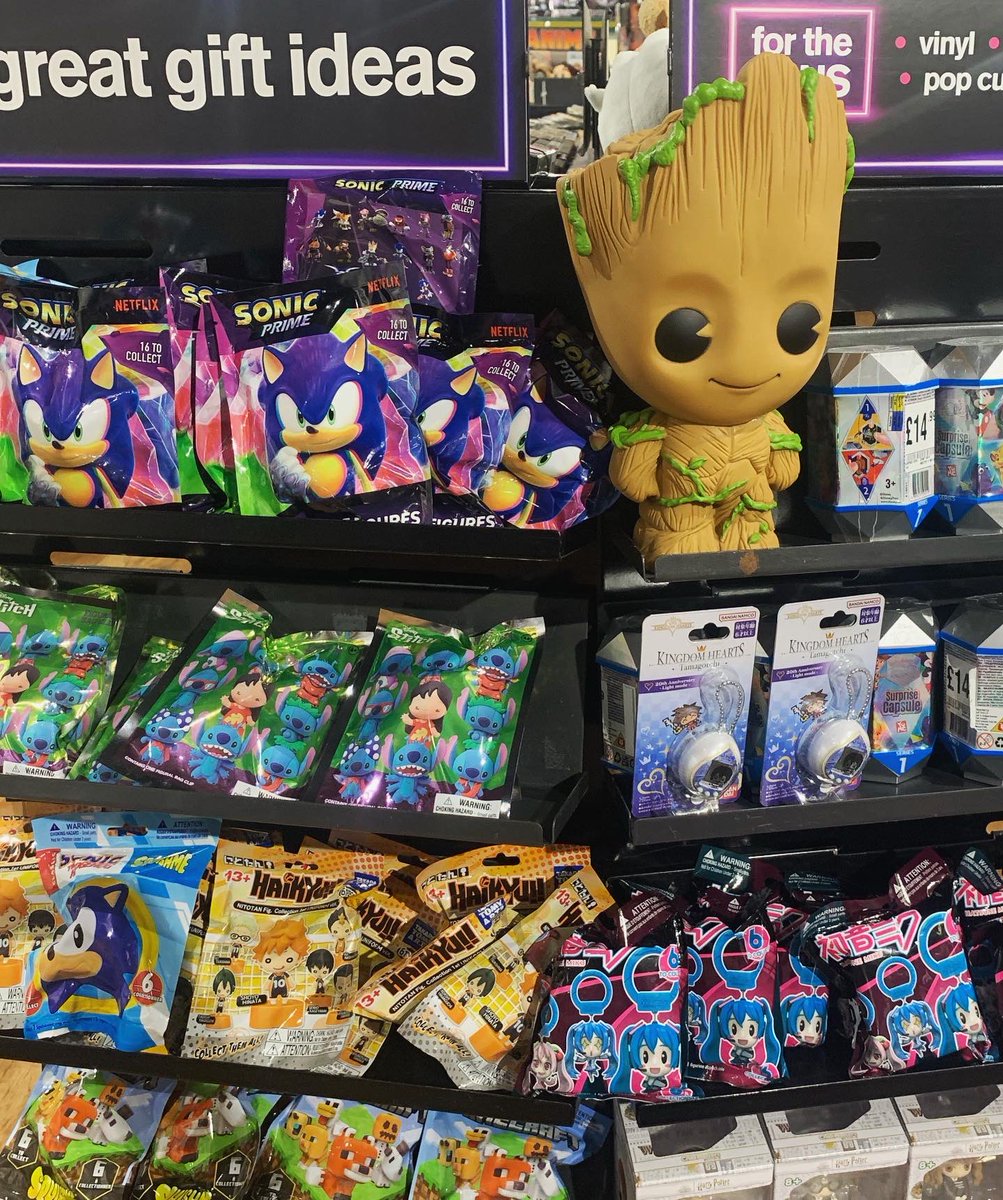 hmv High Wycombe (@hmv_HighWycombe) on Twitter photo 2023-09-28 11:42:12 Looking for the perfect gifts/collectibles? Browse our varied range of mystery bags and blind boxes! With everything from FNAF to Disney, Hello Kitty, Sonic, Stranger Things and more, there’s something for everyone! #blindboxes #mysterybags #strangerthings #disney #gifts Looking for the perfect gifts/collectibles? Browse our varied range of mystery bags and blind boxes! With everything from FNAF to Disney, Hello Kitty, Sonic, Stranger Things and more, there’s something for everyone! #blindboxes #mysterybags #strangerthings #disney #gifts