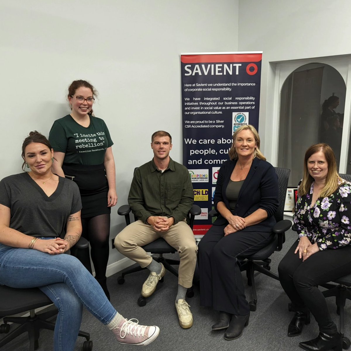 <a href="/SavientL/">Savient</a> hosted the <a href="/WiTCHesTalkTech/">WiTCH - Women in Tech and Cyber Hub</a> event last night, focusing on workplace wellness with Josh Wardle from Kind Mind, Karen Williams from Creative Wellbeing Circle and our <a href="/sljames82/">Sarah James</a>, who shared their experiences of wellness initiatives and their importantance for business.
