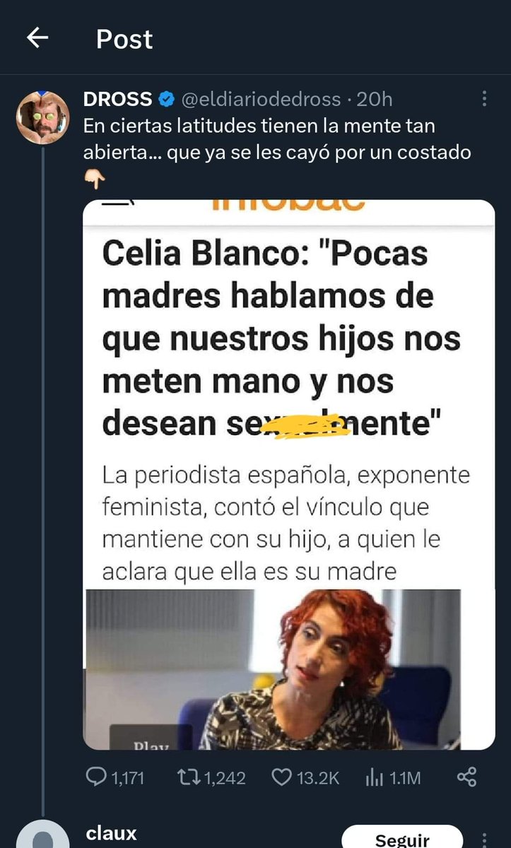 Gabosuxx's tweet photo. @eldiariodedross Pedazo de vrga ya debería de retirarte 
Estás dando información falsa..
Antes eras mi idolo.. ahora solo te convertiste en un simple payaso sin contenido https://t.co/g0luPbrrNr