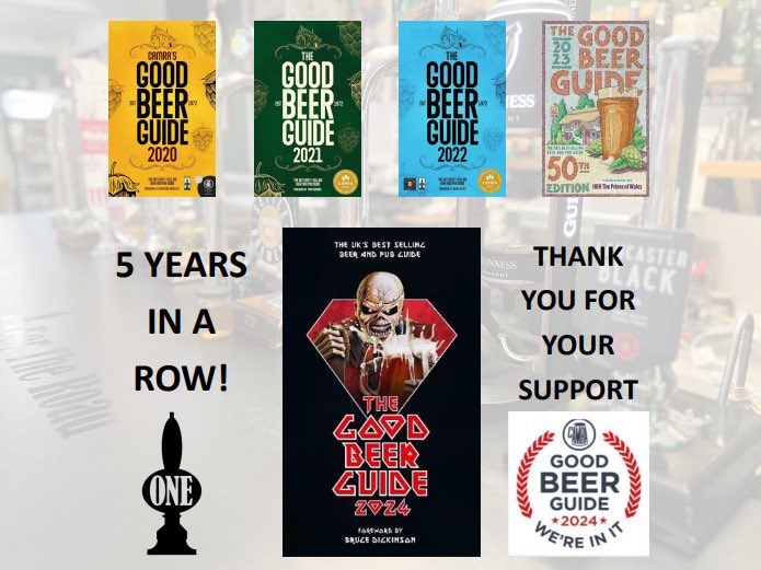onefortheroadbl's tweet photo. 🍻5 IN A ROW🍻
We are proud to be in CAMRA’s Good Beer Guide again. Thanks to all our customers for their continued support🍻
#beer #goodbeer #goodbeerguide #goodbeerguide2024 #camrauk #gbg24 #camragbg #camragbg24 #boltoncamra #boltonbars #microbar #marketbar #realale #caskale https://t.co/ED8z9n58nM