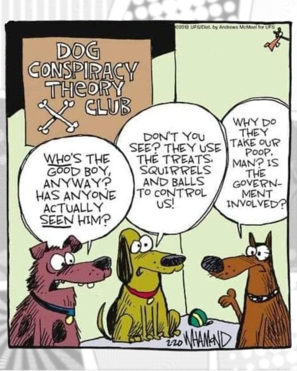 CountryPetLodge's tweet photo. "Reality Check" by Dave Whamond for February 20, 2018.
#davewhamond #funnycomics #gocomics #comicstrip #whosagoodboy #conspiracyclub #countrypetlodge https://t.co/T9eewROchW