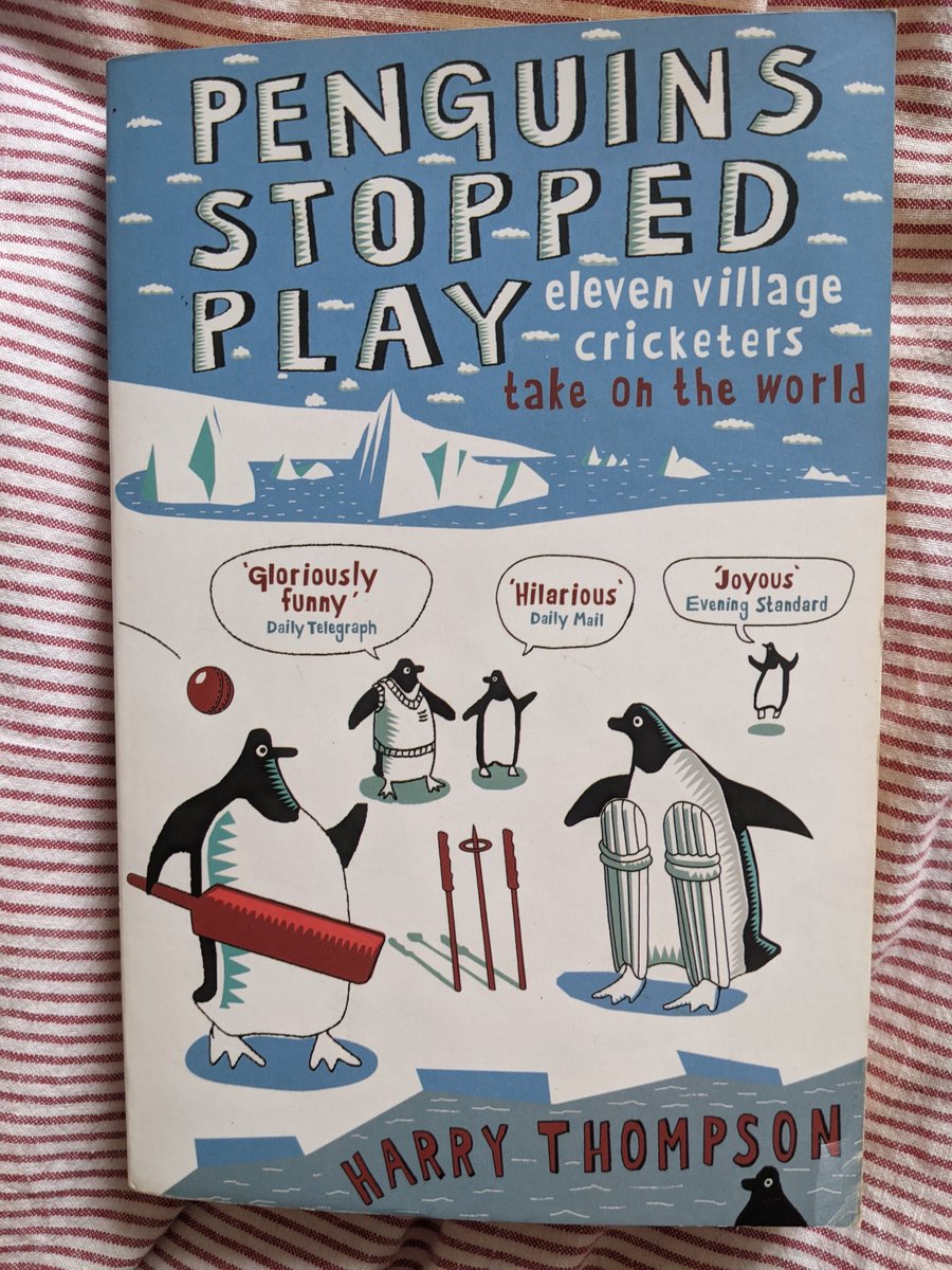 daveainsworth63's tweet photo. Great book if you like comedy and cricket. Another book I love written by the late great Harry Thompson. #HarryThompson #Cricket π https://t.co/b5lIu9dgMR