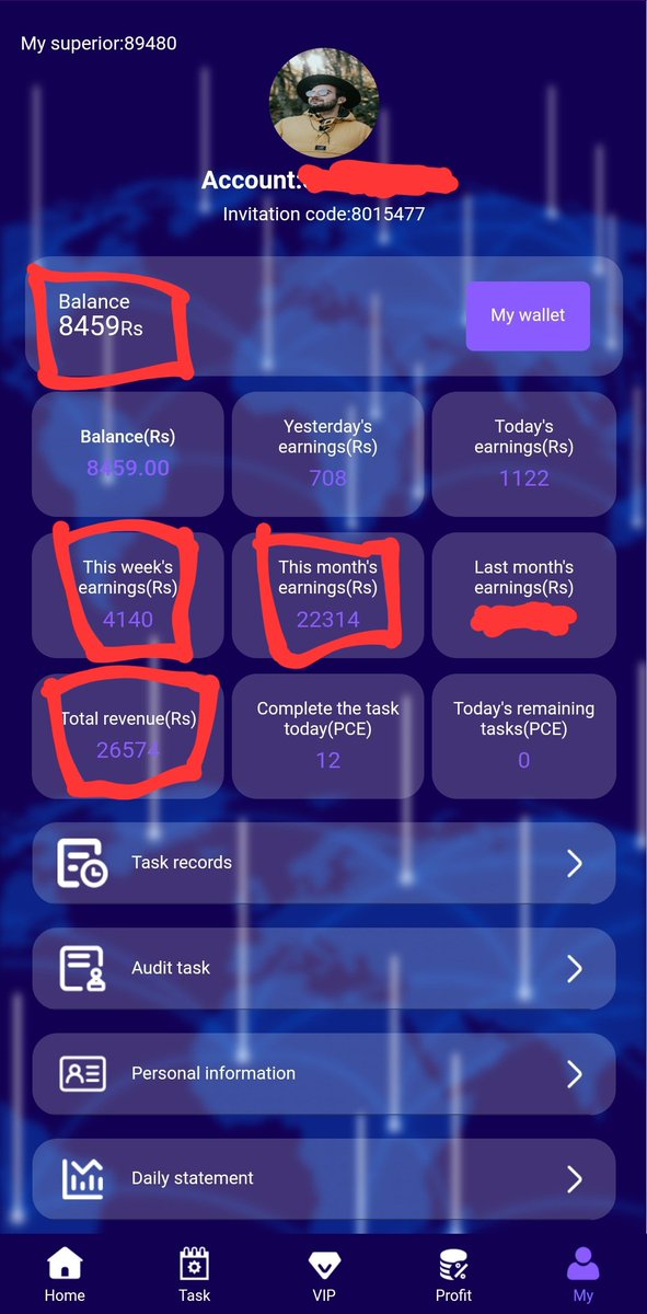 AamShehri_'s tweet image. Thursday's earnings.

I am showing you all this just to motivate you guys that you can also do this and earn money online easily. 

#OnlineBusiness #onlineearning #earningapps