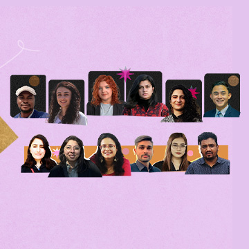 thomfound's tweet photo. 📢 On #WorldNewsDay we're excited to reveal this year's shortlist for the #TFYoungJournalist Award 🏆:​

🎙️720 stories submitted ​

🖊️240 journalists​

🌐59 countries ​

Here's more about the first 4 of the 12 and some of their stories...⬇️ https://t.co/HqxR3vXTx0
