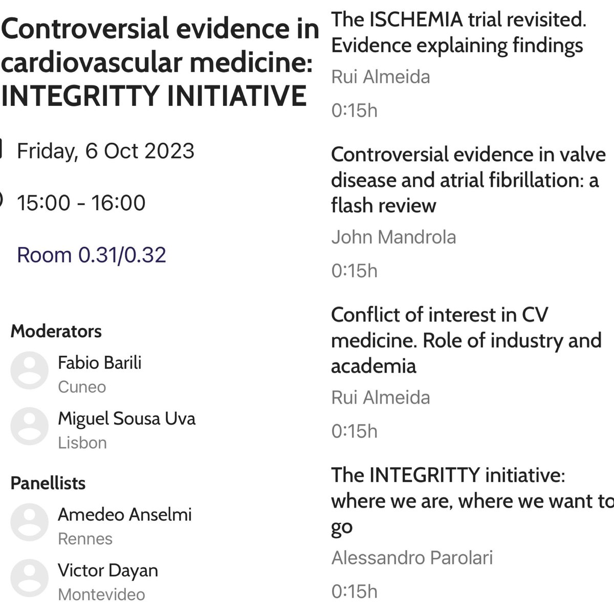RMSSAA's tweet photo. And next week at the @EACTS meeting with my friends from @INTEGRITTYgroup, @aparolari , @AmedeoAnselmi, @drjohnm , @Migas2001, @VictorDayan1, @MMarinCuartas, @rafasadaba, @pomyers https://t.co/neC0o5t2BW