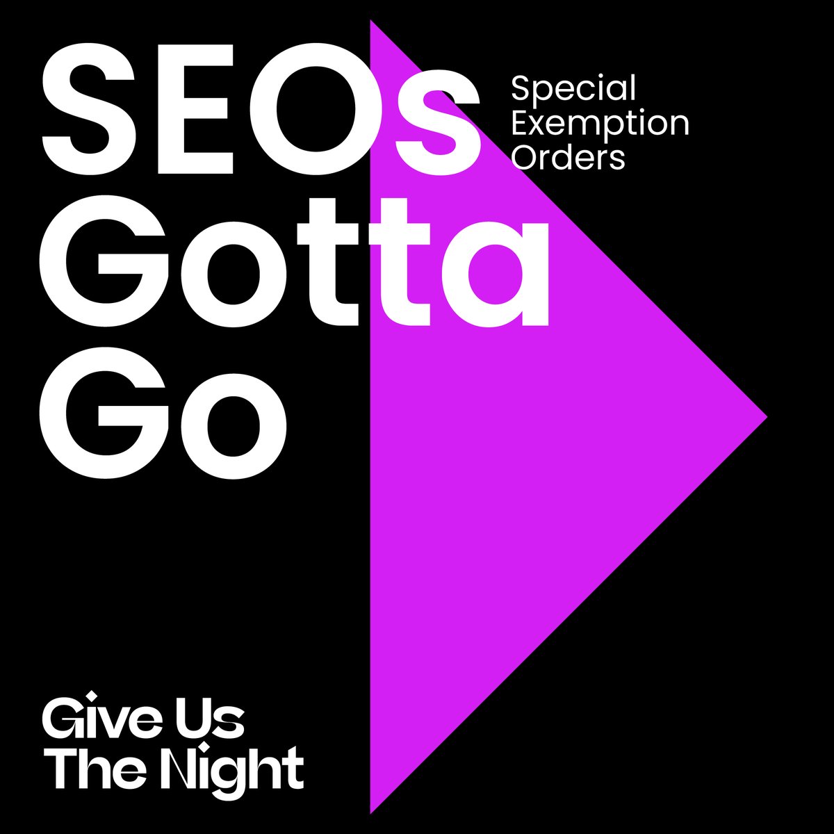 Government's epic delay to reform licensing means that venues are continuing to be charged outrageous "Special Exemption Order" costs, and must still nominate the nights they'll open a month in advance. We're asking for these costs to be removed entirely in the forthcoming budget