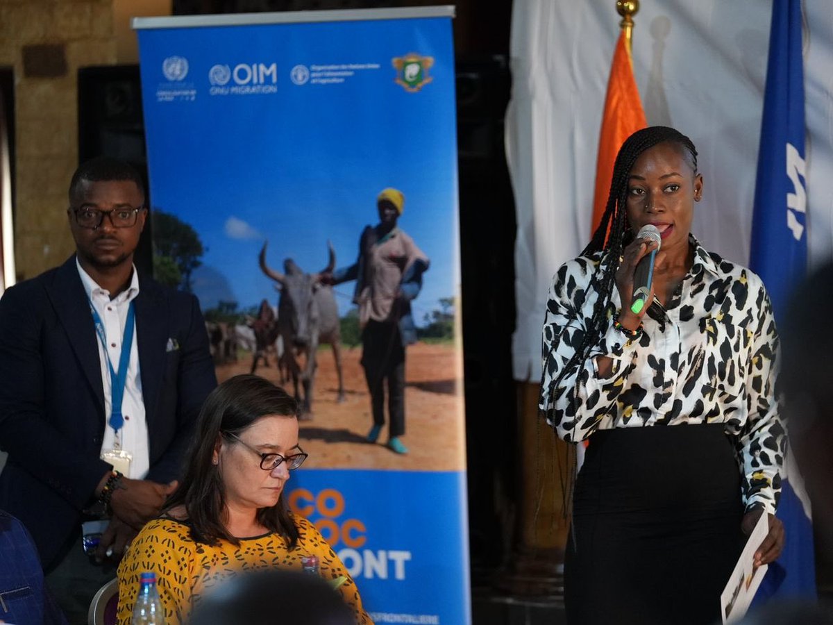 OIM Guinée (@oimguinee) on Twitter photo Les résultats du cadre de concertation entre Guinée et Côte d'Ivoire à Nzérékoré sont déjà palpables! La paix et la cohésion sociale s'intensifient dans les zones frontalières grâce au projet soutenu par <a href="/UNPeacebuilding/">United Nations Peacebuilding</a>. Esemble vers un avenir plus harmonieux. <a href="/GouvGN/">Gouvernement GN</a> @Gouvci Les résultats du cadre de concertation entre Guinée et Côte d'Ivoire à Nzérékoré sont déjà palpables! La paix et la cohésion sociale s'intensifient dans les zones frontalières grâce au projet soutenu par <a href="/UNPeacebuilding/">United Nations Peacebuilding</a>. Esemble vers un avenir plus harmonieux. <a href="/GouvGN/">Gouvernement GN</a> @Gouvci